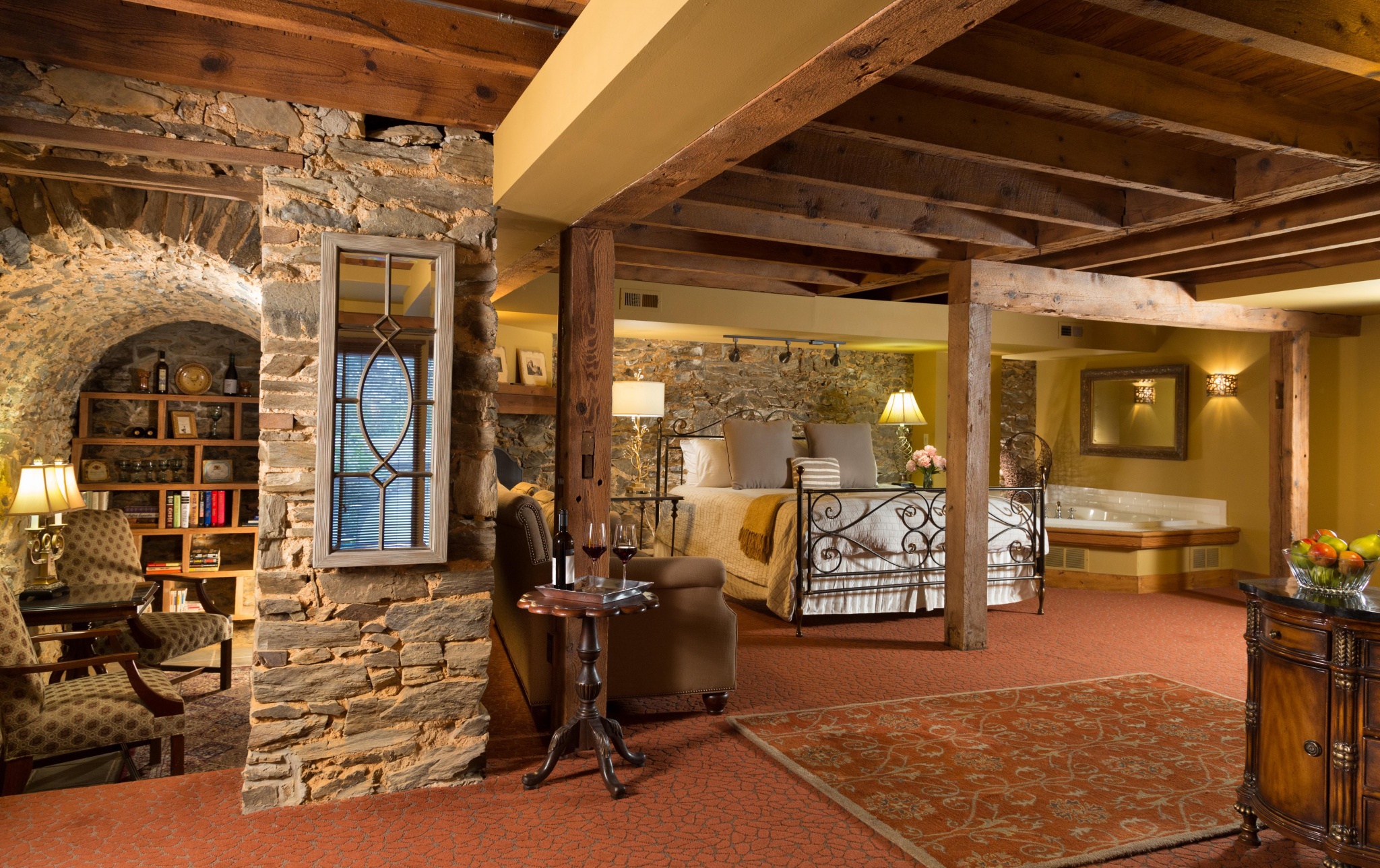 Room at The Inn at Leola Village, luxurious hotel near Lancaster PA